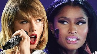 Taylor Swift & Nicki Minaj Shocking MTV VMA Feud