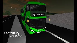 Roblox | Canterbury & District Bus Simulator V4 BETA ! | First travel | Route 747 | #1
