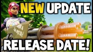 FORTNITE V2.4.0 - New Update Release Date! + Full Change Log! - Mini Gun Gameplay!