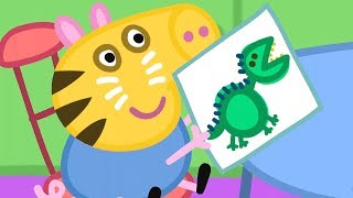 Peppa Pig Français | La peinture de dinosaure de George! ? | Dessin Animé Pour Enfant #PPFR2018