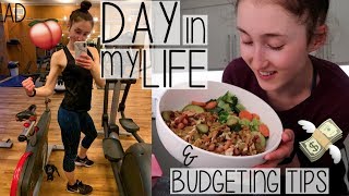 A DAY IN MY LIFE VLOG | HOW I SAVE MONEY, EASY MEALS, WORK & WORKOUTS