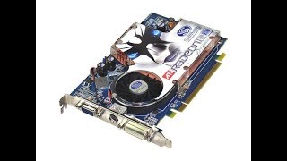 Ремонт 11-ти летней видеокарты radeon x1600xt +замена термопасты
