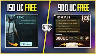 Pubg Mobile : PRIME Plus Pack | Free 900 UC Cash | Pubg Prime Packs