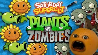 Annoying Orange vs Plants vs Zombies [Saturday Supercut?]