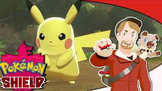 Det vilda området och en Pikachu?! - Del 4 - Pokémon Shield på svenska