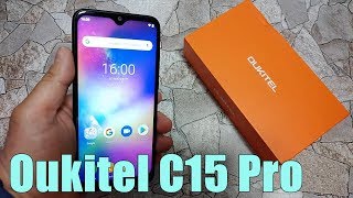 НОВИНКА! Oukitel C15 Pro распаковка и первый взгляд