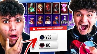 IF YOU WIN, I WILL DELETE MY FORTNITE ACCOUNT!