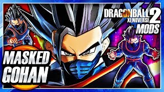 Dragon Ball Xenoverse 2 PC: Time Breaker Masked Gohan DLC Mod Gameplay (Custom Moveset)