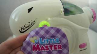 Детская электрическая швейная машинка Little master