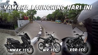 LAUNCHING NMAX 155 2020 BARU BARENG YAMAHA WR 155 DAN XSR 155; MOTOVLOG INDONESIA