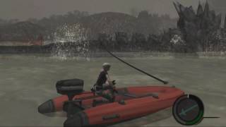 Resident Evil 4 Jessica Claire (Krauser) Sister Vs GODZILLA "del lago" Boss Fight