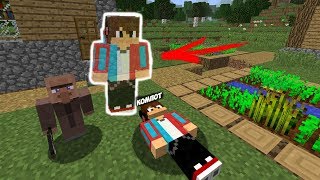 КОМПОТА УБИЛИ ЖИТЕЛИ И ОН ВИДИТ СВОЙ ТРУП В МАЙНКРАФТ 100% ТРОЛЛИНГ ЛОВУШКА MINECRAFT КОМПОТ ПРИЗРАК