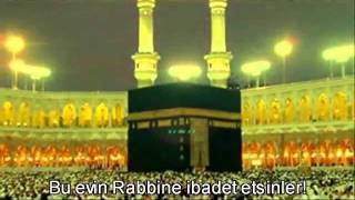 106 kureys sudais kabe imami turkce alt yazili
