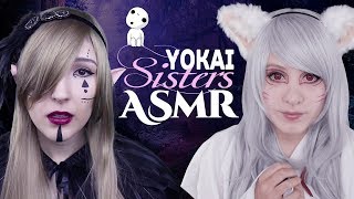 ASMR Roleplay Collab - Yokai Sisters Find You in the Forest! - ASMR Neko & Seafoam Kitten's ASMR