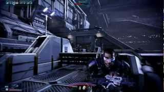 Mass Effect 3-Leviathan DLC-Mining Facility and creepy miners.