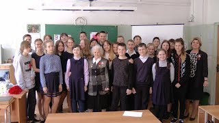 Встреча с ветераном школа № 762