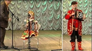 Гармонисты: Сергей БОРИСКИН и его дочь Вера г.Орехово-Зуево