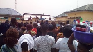 Protests Rock INEC Office For Alleged Scamming Of Trainees By INEC Staff .