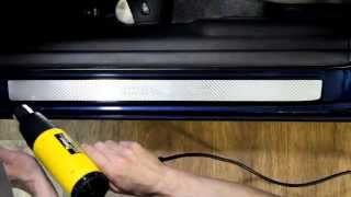 Наклейки на пороги для Honda Civic (Хонда Цивик)