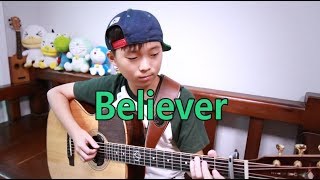Imagine Dragons - Believer ( Fingerstyle guitar Cover by Sean Song )