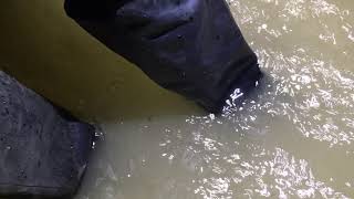 Laura Clement high heels leather boots in water : Part 6