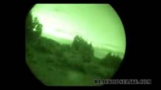 Страйкбол видео ночной бой пнв трассеры  Airsoft Night Ambush and Attack with Tracers