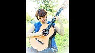 曲名　♪アランブラの想い出♪　Recuerdos de la Alhambra　演奏：美娘ギタリスト　渡邊茜