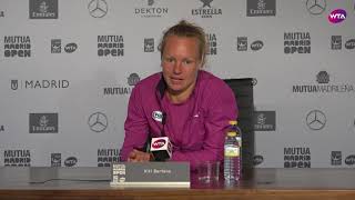 Kiki Bertens Press Conference | 2018 Mutua Madrid Open Semifinal