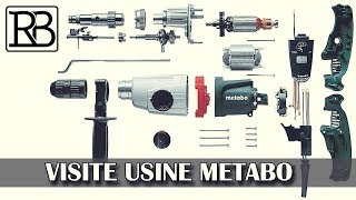 Comment est fabriquée une perceuse METABO ? // ⓇⒷ