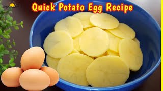 Easy Egg Potato Recipe | Potato Egg Breakfast | Lunch | Dinner Recipes