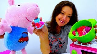 Свинка Пеппа в Веселой школе. Видео для детей