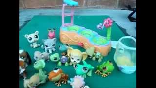littlest pet shop cute toys dogs cats lizards frogs etc figures