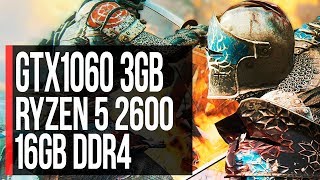 For Honor - Gameplay (GTX 1060 3GB + AMD Ryzen 5 2600) [FPS Test]
