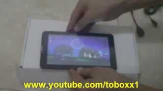 Посылка из Китая . Фаблет Dual Core 7''  3G Dual Sim Phablet 4GB HD Tablet PC