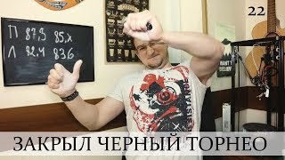 Тренировка силы хвата. Эспандер Torneo черный закрыл с установки 22