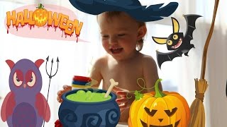 Хэллоуин 2016. Photo mix in style of Halloween. Вика маленькая ведьмочка