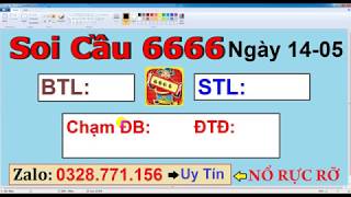 [SOI CẦU 666] XSMB ngày 14-5  BẠCH THỦ LÔ ĐỀ MB CẦU LÔ ĐỀ ĂN THÔNG