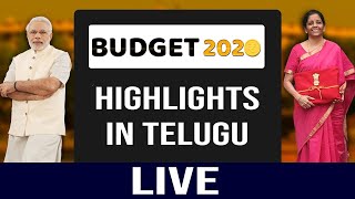 LIVE Debate on  Union Budget 2020 | Nirmala Sitharaman Budget | PARLIAMENT OF INDIA | Top Telugu TV