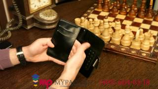 Чехол-книжка для teXet X-maxi qHD TM-5172 кожаный. цвет в ассортименте