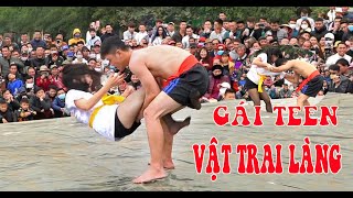 NAM VẬT NỮ MÃN NHÃN  full HD - male and female wrestling