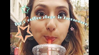 my top 5 coffee shops|| Midtown Sacramento #itsradallie #sacramento #coffeshops #coffee