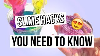 NEW SLIME HACKS EVERY SLIME MAKER NEEDS TO KNOW!