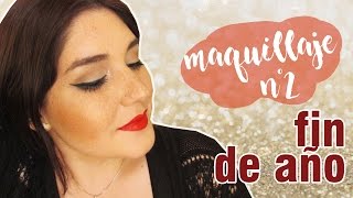 Maquillaje para fin de año + Te enseño a delinear ? La Gata Makeup