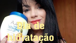Essa hidratação salvou meu cabelo Henezado