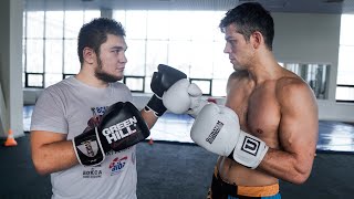 18-летний МС по боксу против МСМК / Подготовка Мухина к Чемпионату России