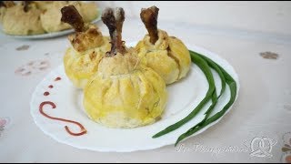 Куриные ножки в мешочках