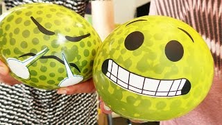 DIY Emoji Anti-Stressball Challenge  ? Eva & Kathi gegen die Zeit ? Wer ist schneller???