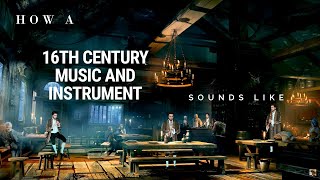 Claude Gervaise Tourdion (XVI century) - Quand je bois du vin clairet - Crumhorn, Viol, Drums