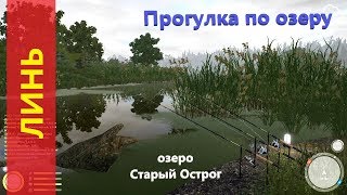 Русская рыбалка 4 - озеро Старый Острог - Прогулка за линем