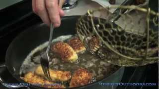 Fresh Fish for Dinner "Romano Cheese and Panko crusted Snook with Wickle Relish"